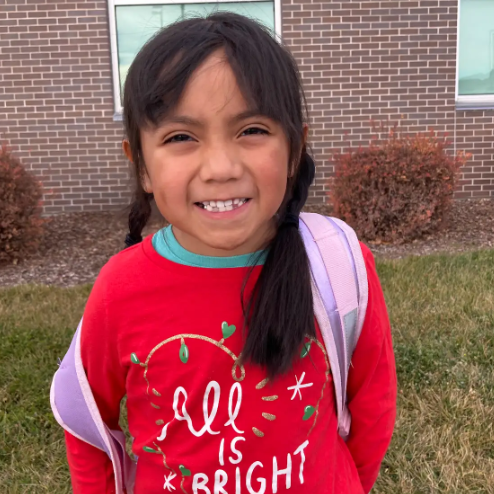 Picture of First Grade Student of the Week