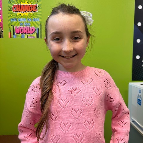 Picture of Fourth Grade Student of the Week