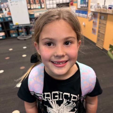 Picture of First Grade Student of the Week