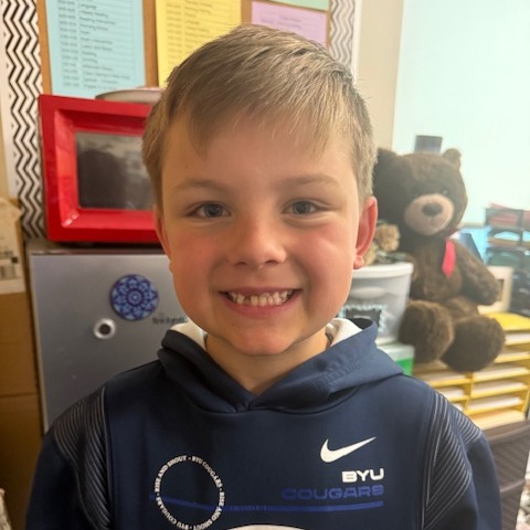 Picture of Second Grade Student of the Week