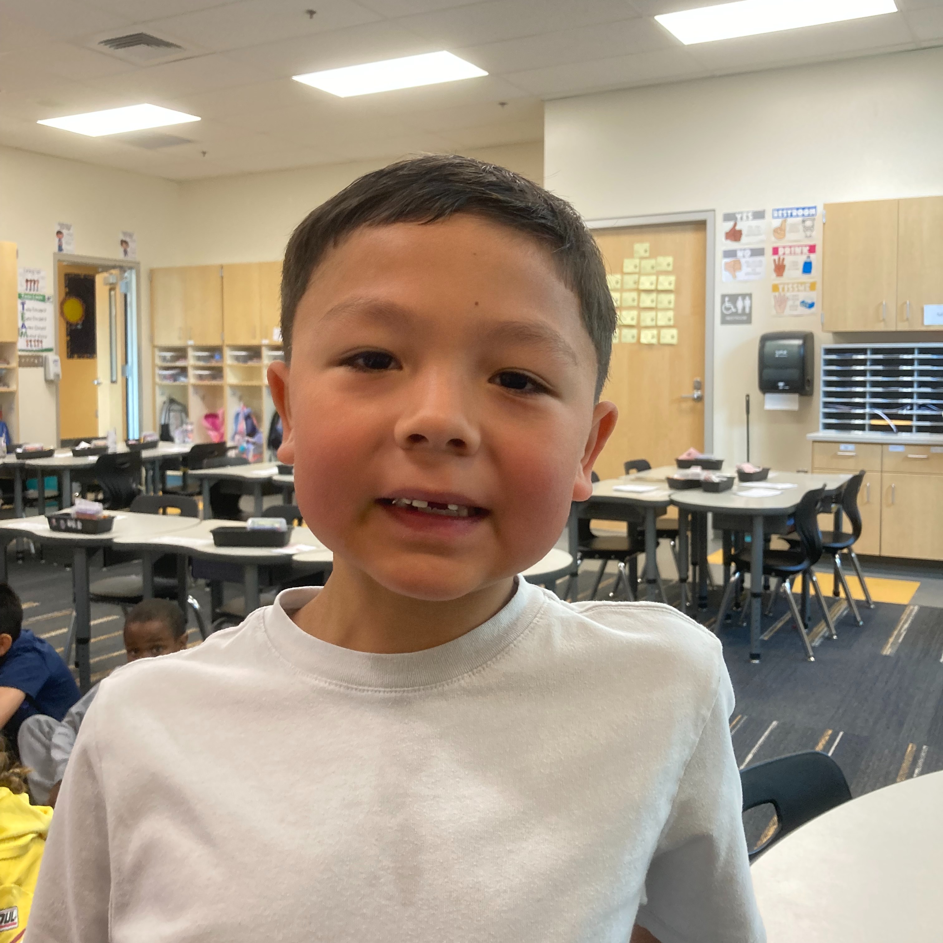 Picture of First Grade Student of the Week