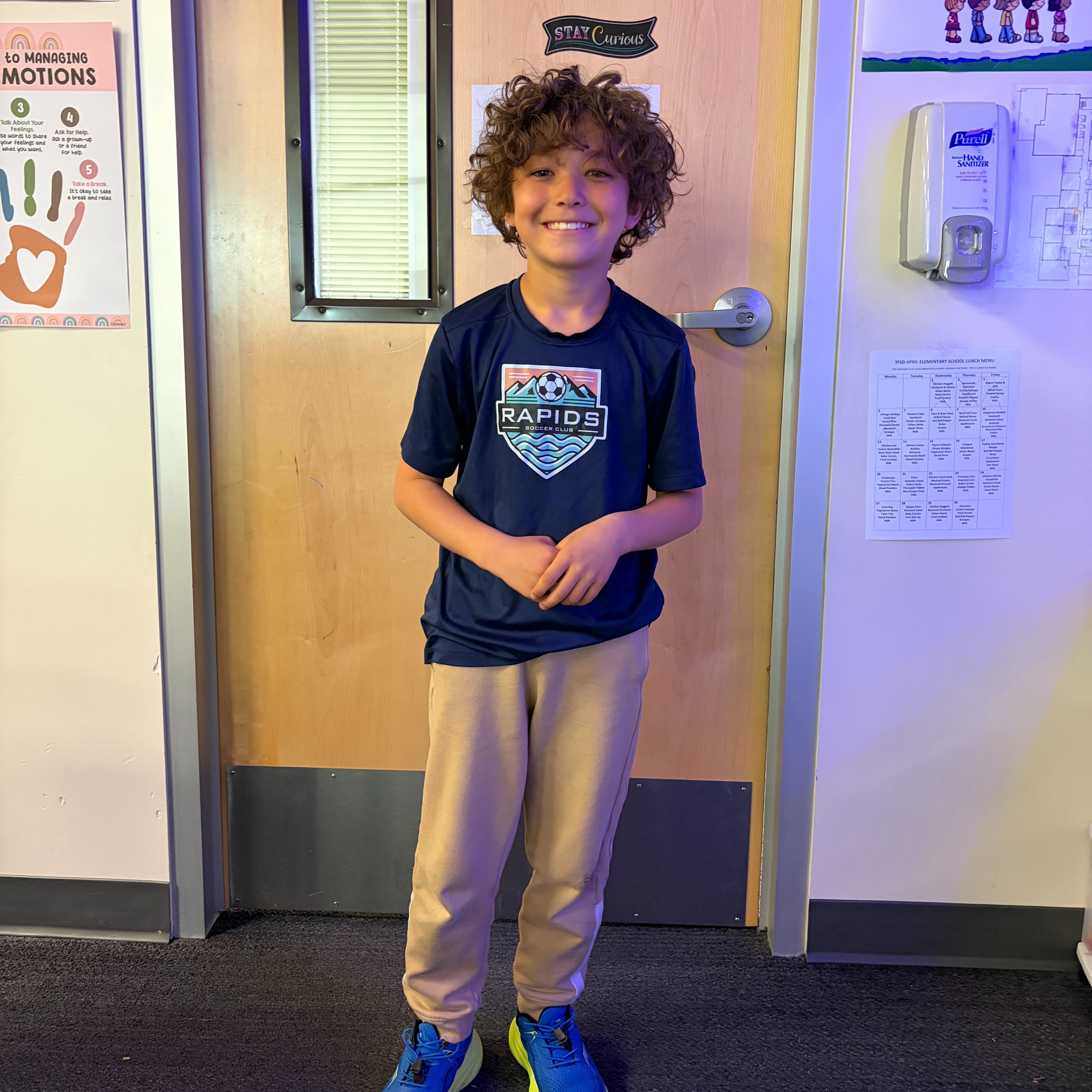 Picture of Third Grade Student of the Week