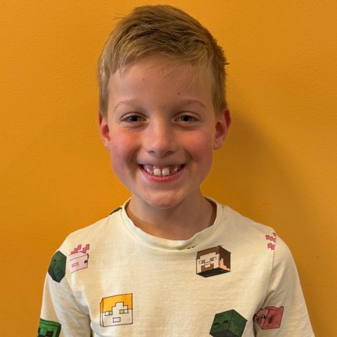 Picture of First Grade Student of the Week