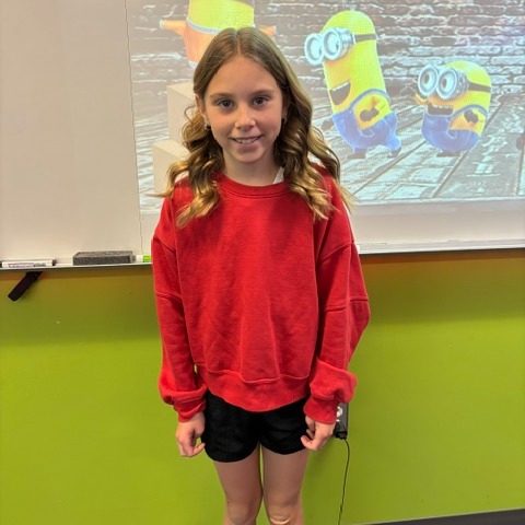 Picture of Third Grade Student of the Week