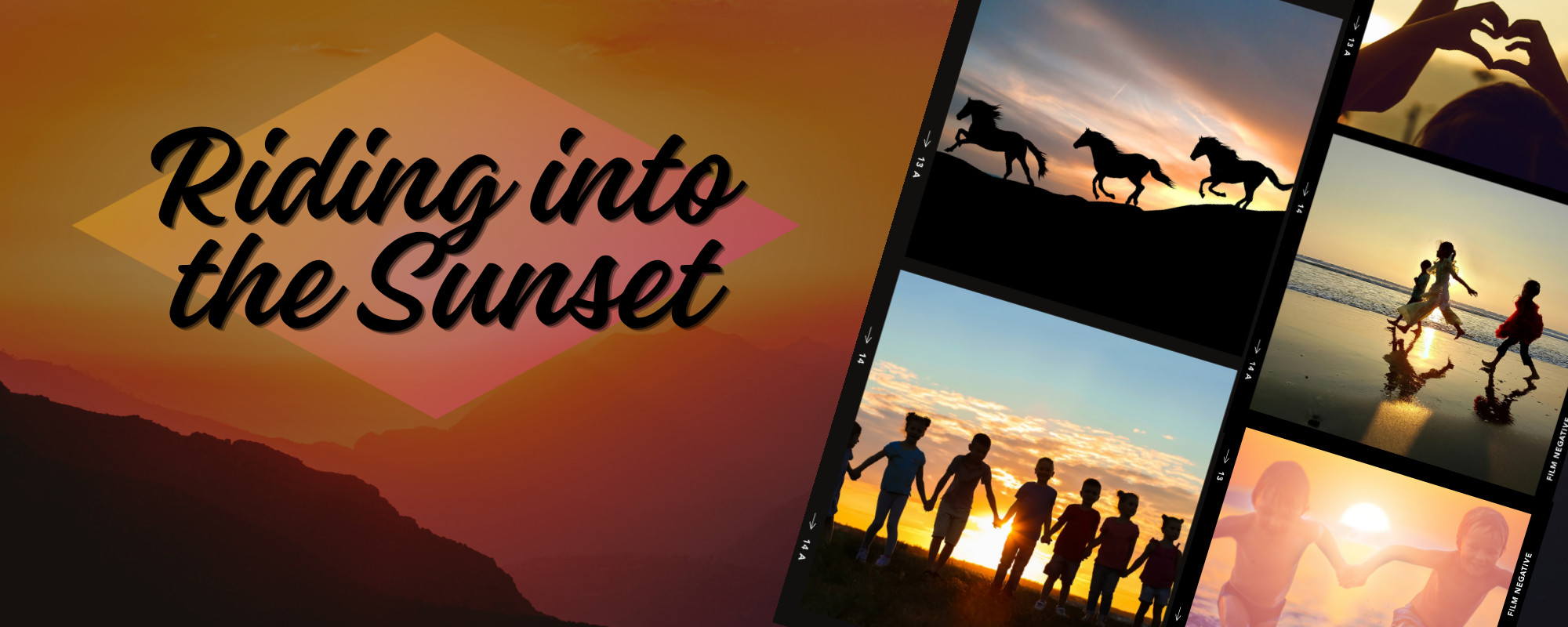 "Riding into the sunset "  School office is closed for the summer.