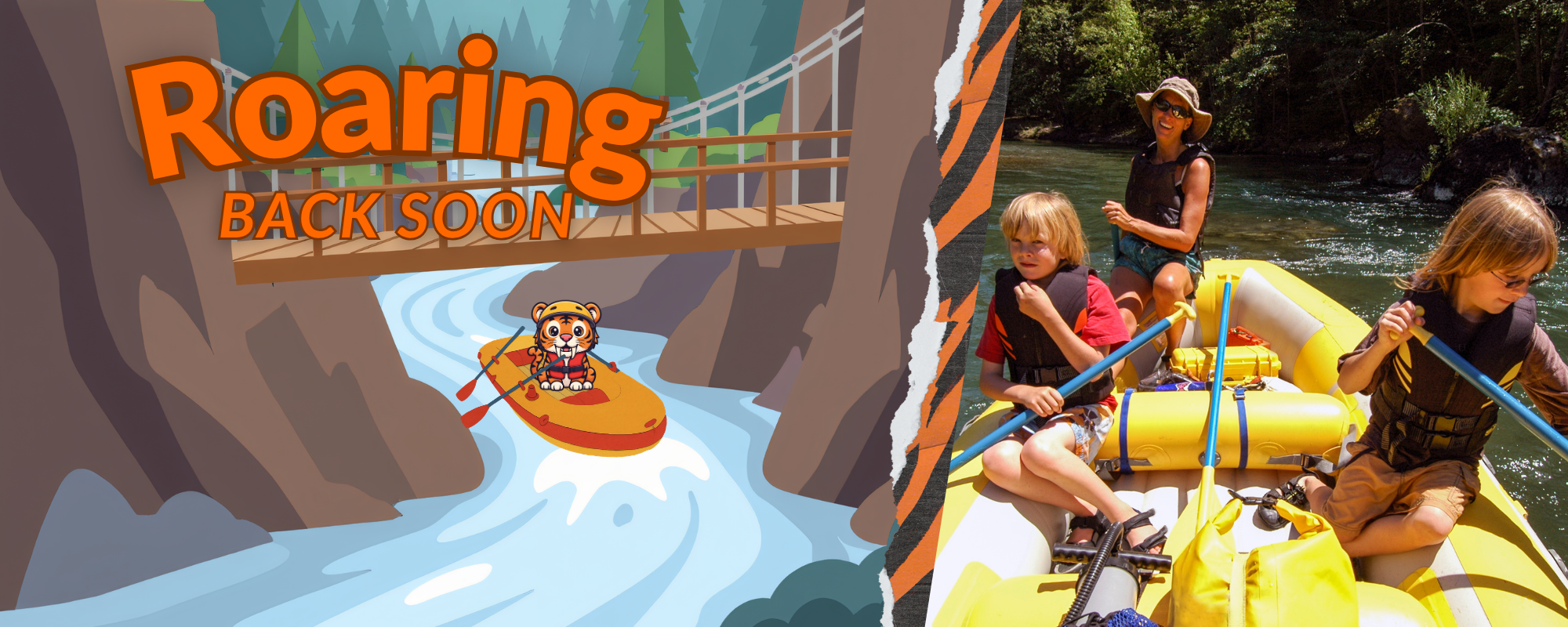 "Roaring back soon"  School office is closed for the summer.