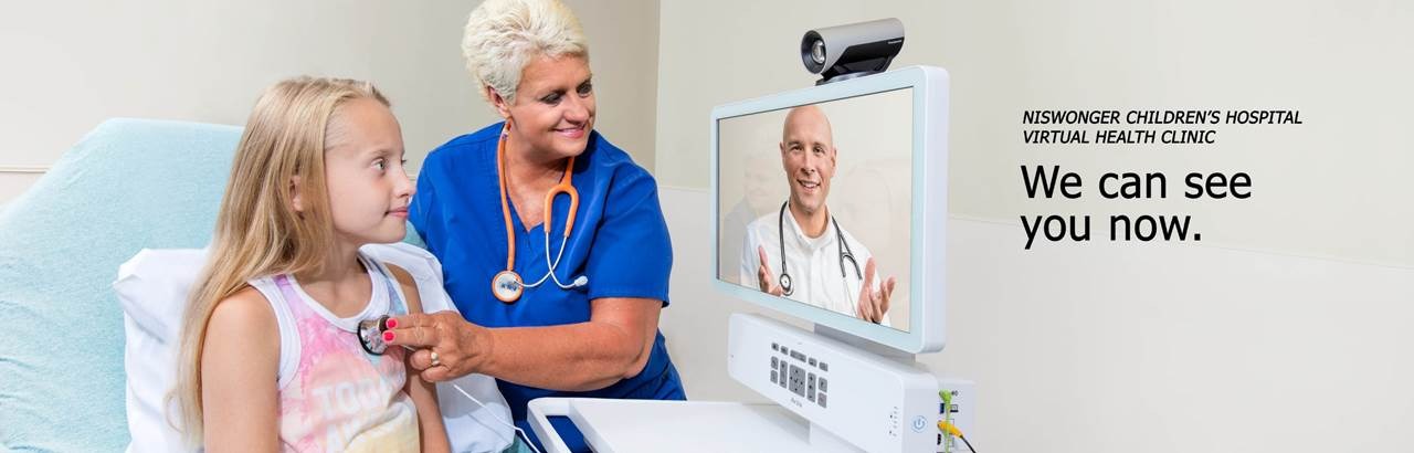 Niswonger Children's Hospital Virtual Health Clinic - We can see you now.
