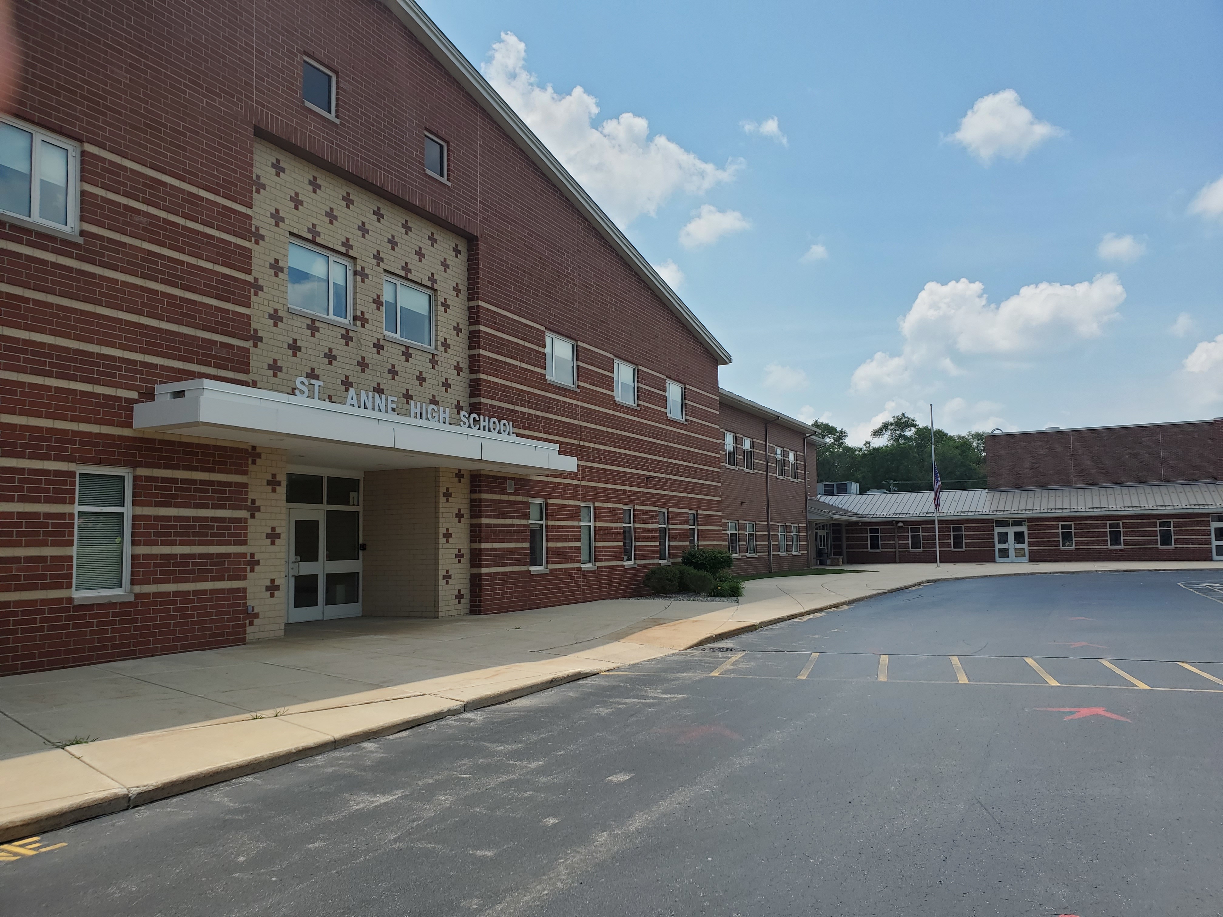 Main Entrance to High School