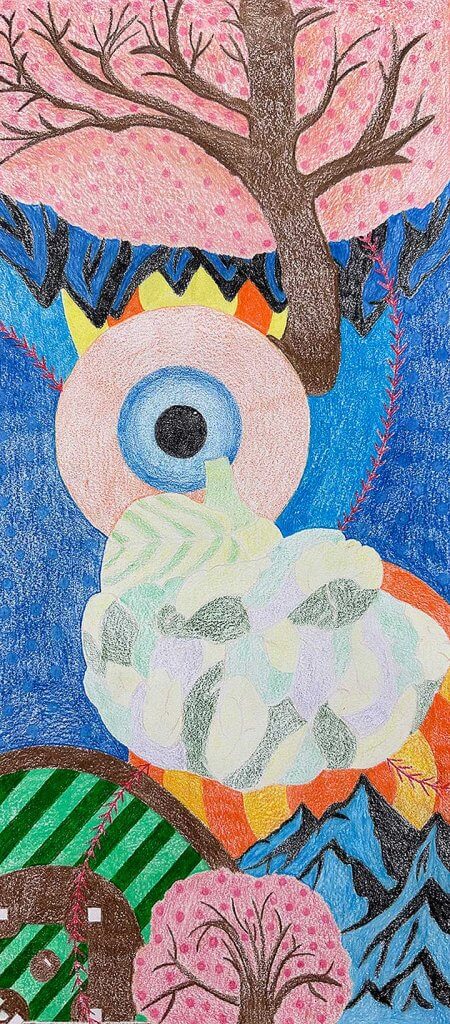 Paintings on the 65th annual district art show