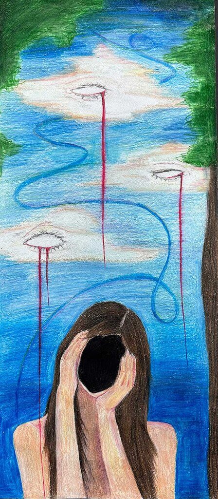 Paintings on the 65th annual district art show