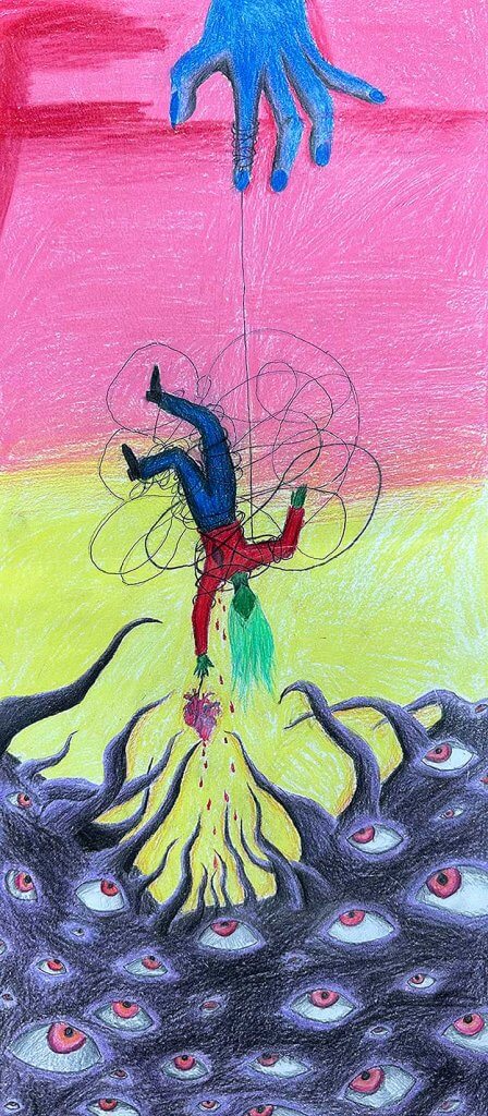 Paintings on the 65th annual district art show