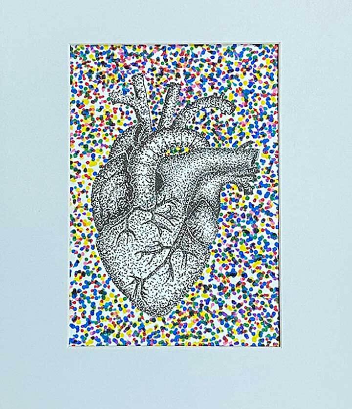 Paintings on the 65th annual district art show