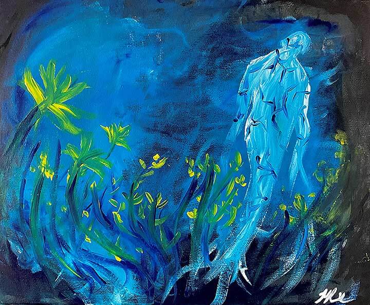 Paintings on the 65th annual district art show