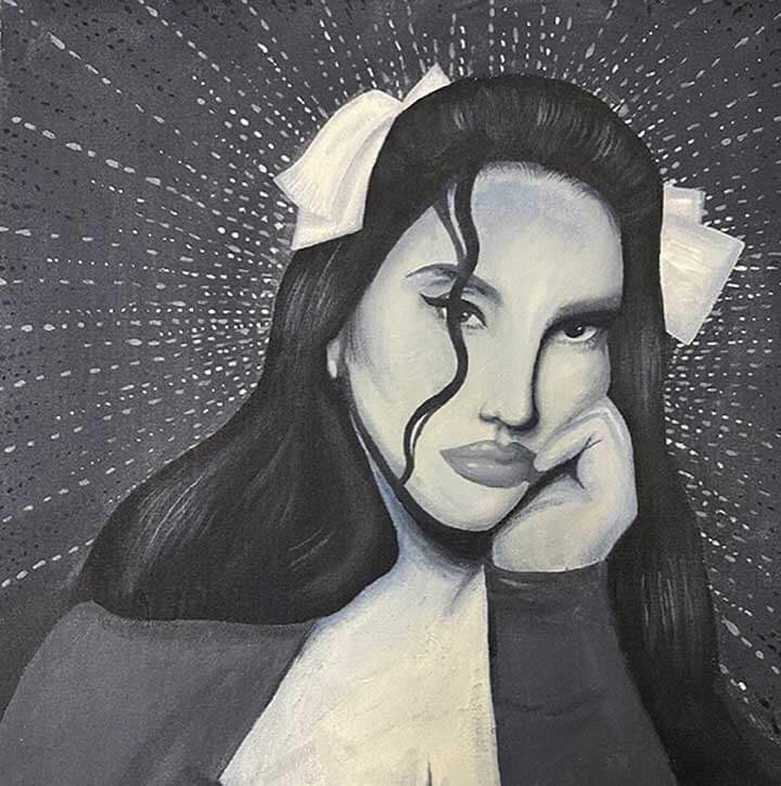 Paintings on the 65th annual district art show