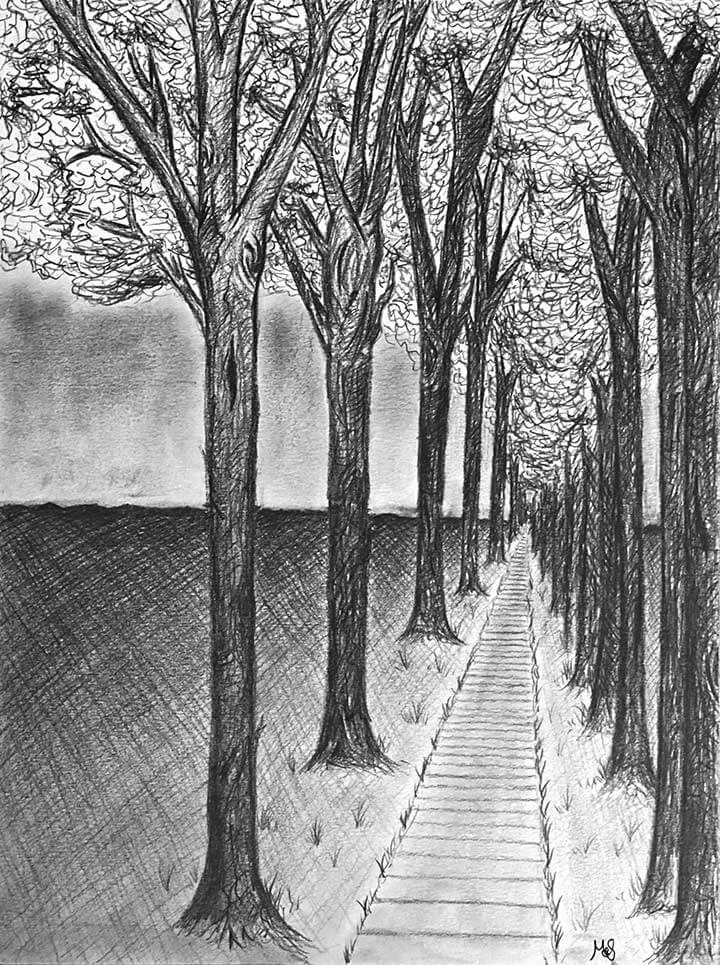 Paintings on the 65th annual district art show