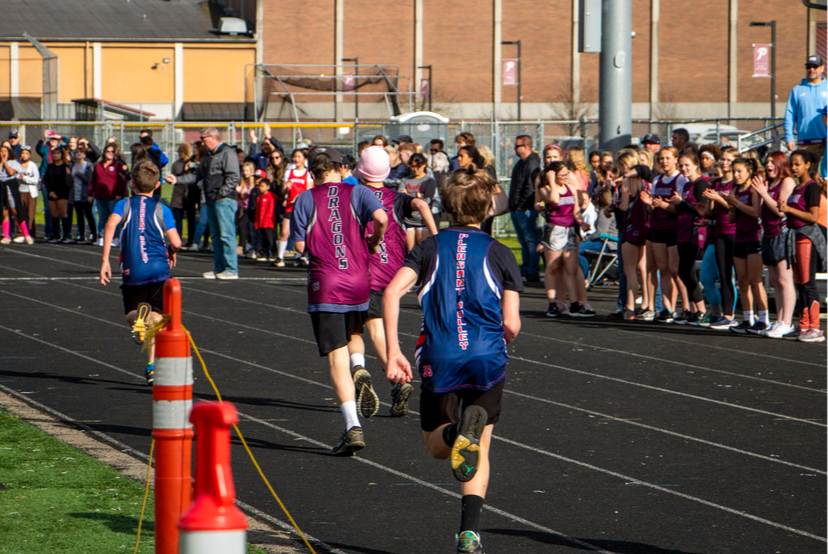 Middle school track meet