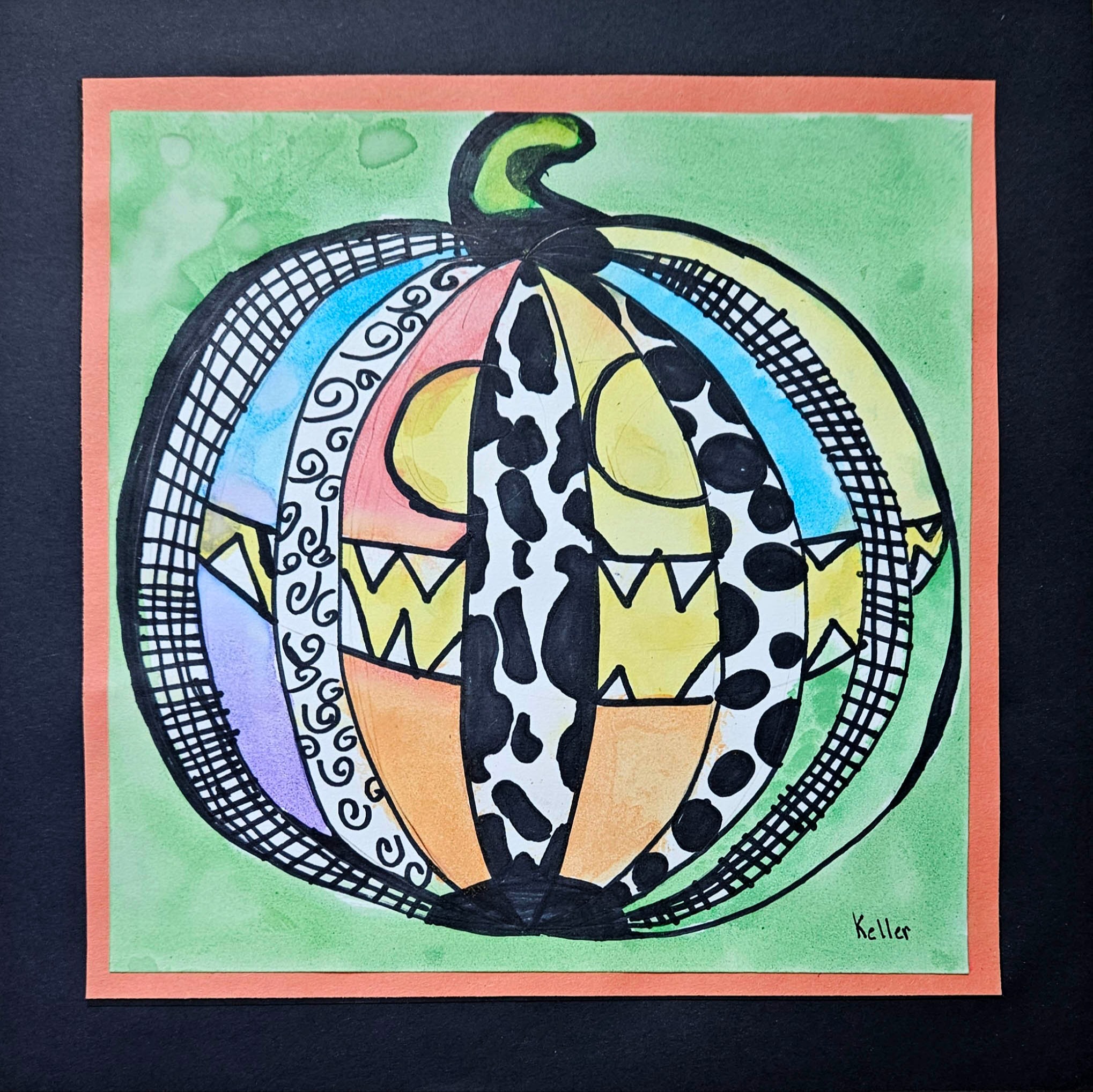 The Jazzy Pumpkin, by Keller Mears, 4th Grade