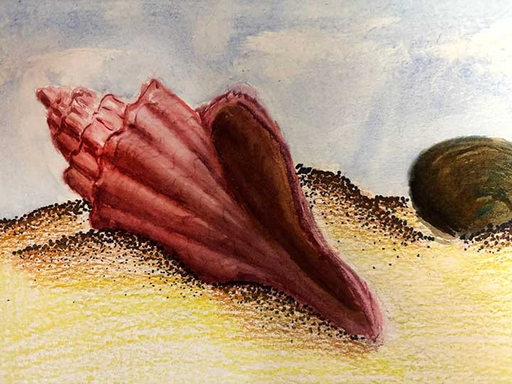 A Day at the Beach, Naomi Bernardino 8th grade, LMS