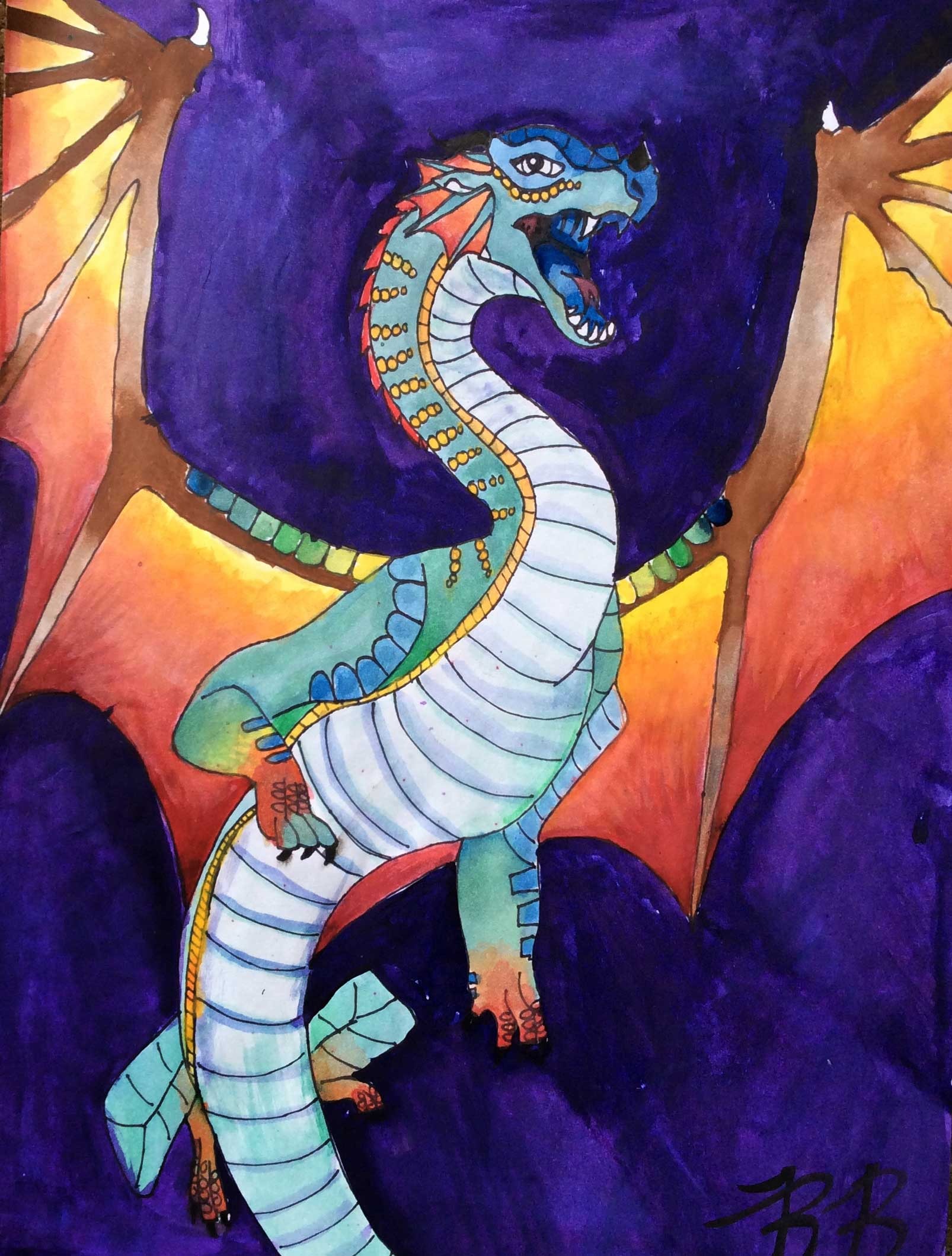 Glory from Wings of Fire, Becca Berry, 6th grade