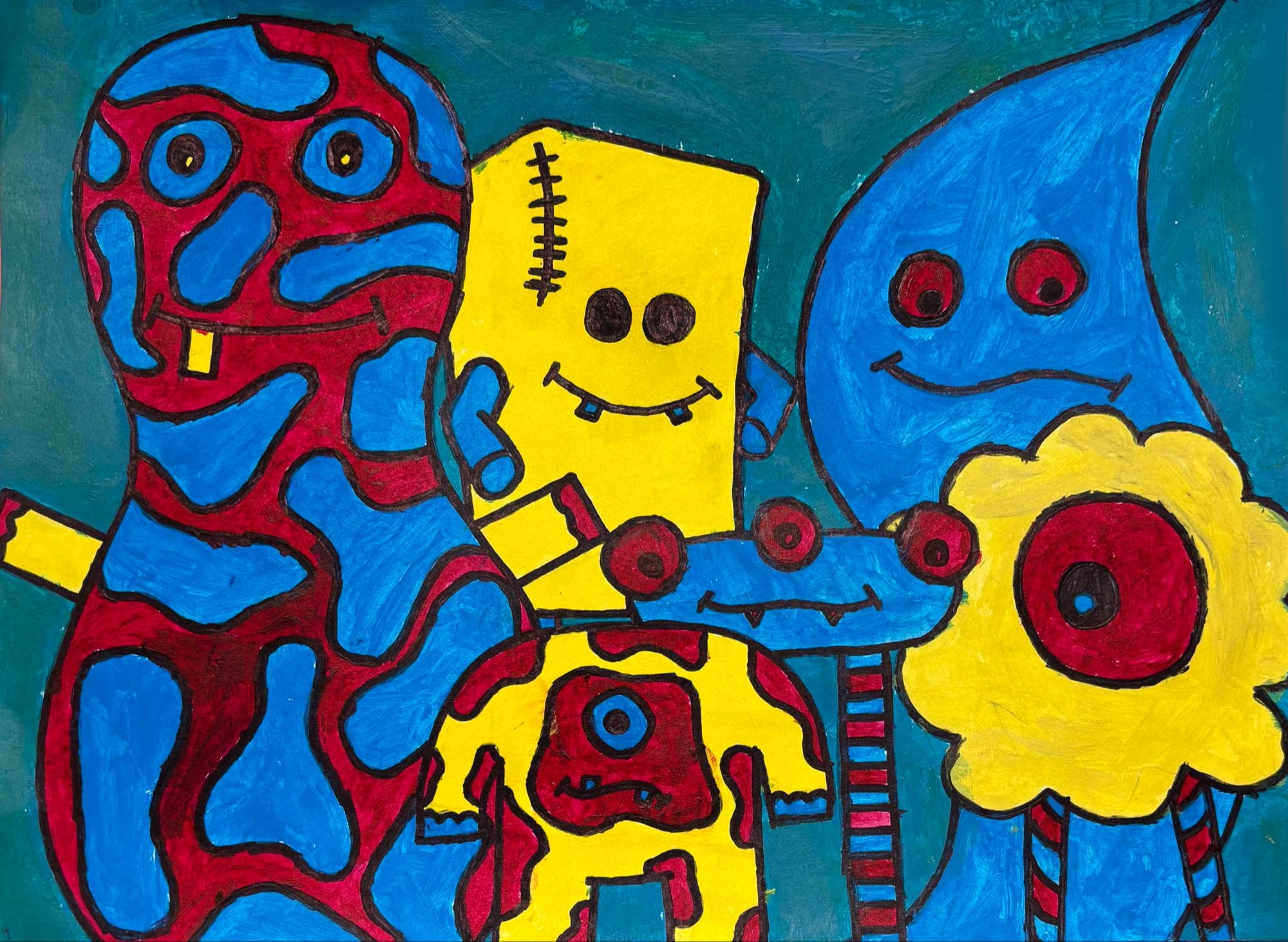 My Monsters, Carson Nyund, 6th grade