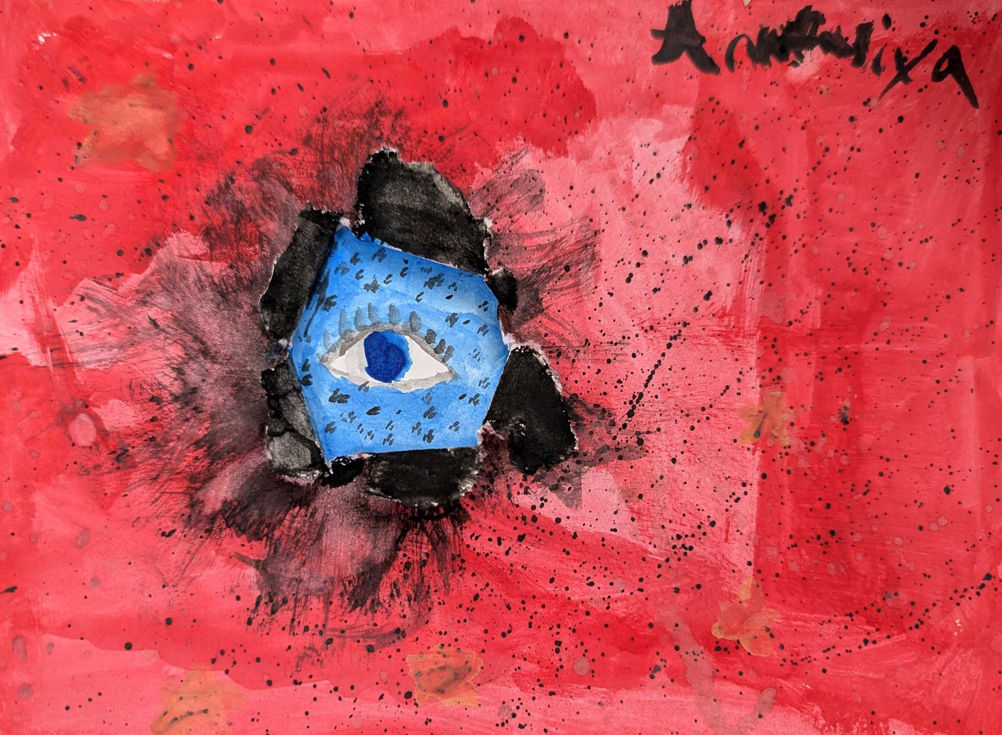 Blue Eye, Anastasiya Solonenko, 4th grade, TVP