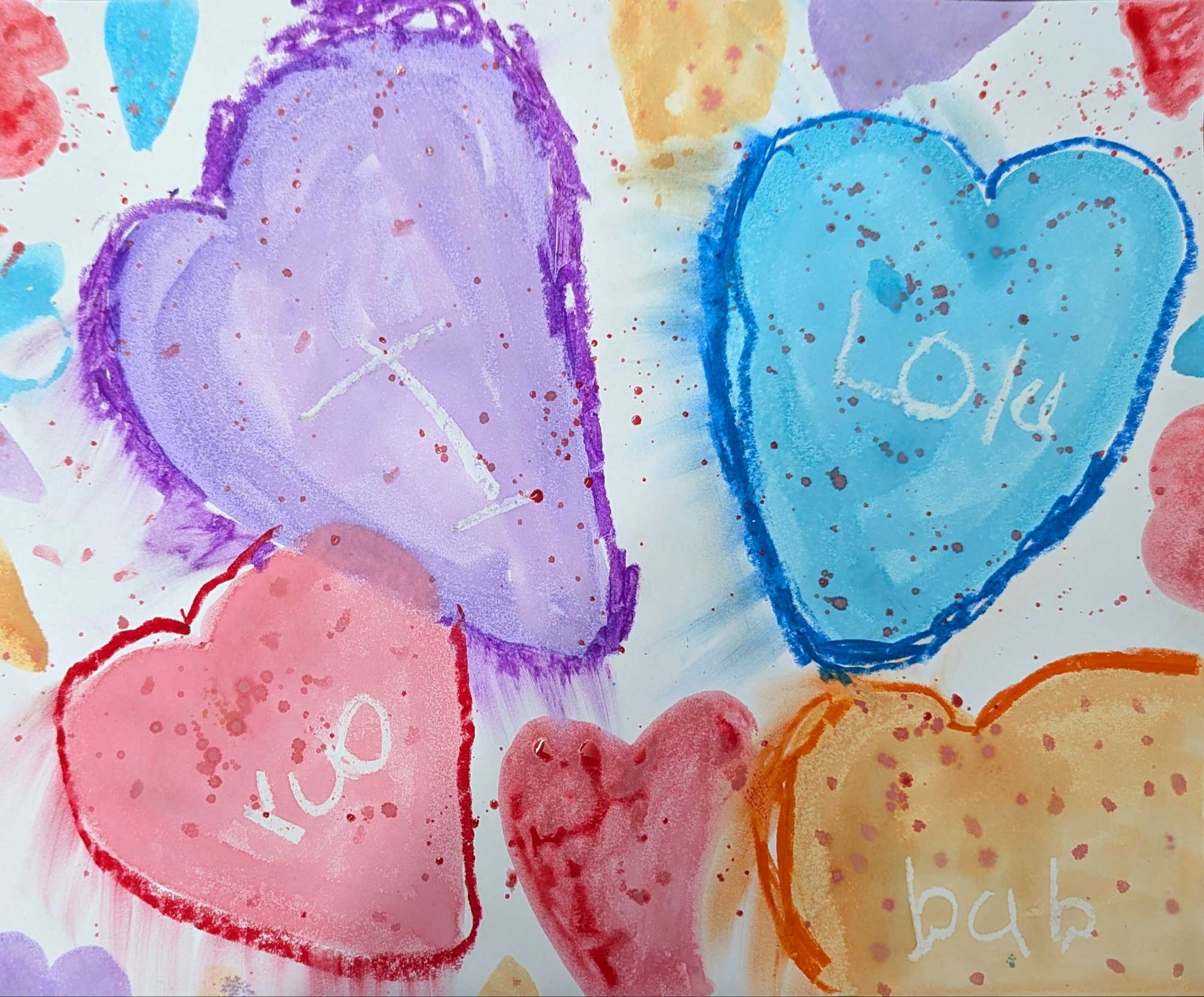 Candy Hearts, Karsyn Fritter, 2nd grade, TVP