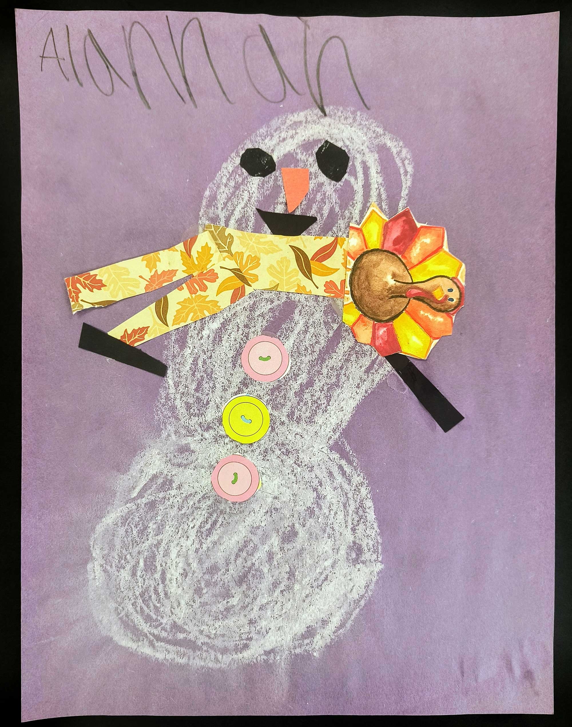 Snowgirl, Alannah Miller, 1st grade, DBP