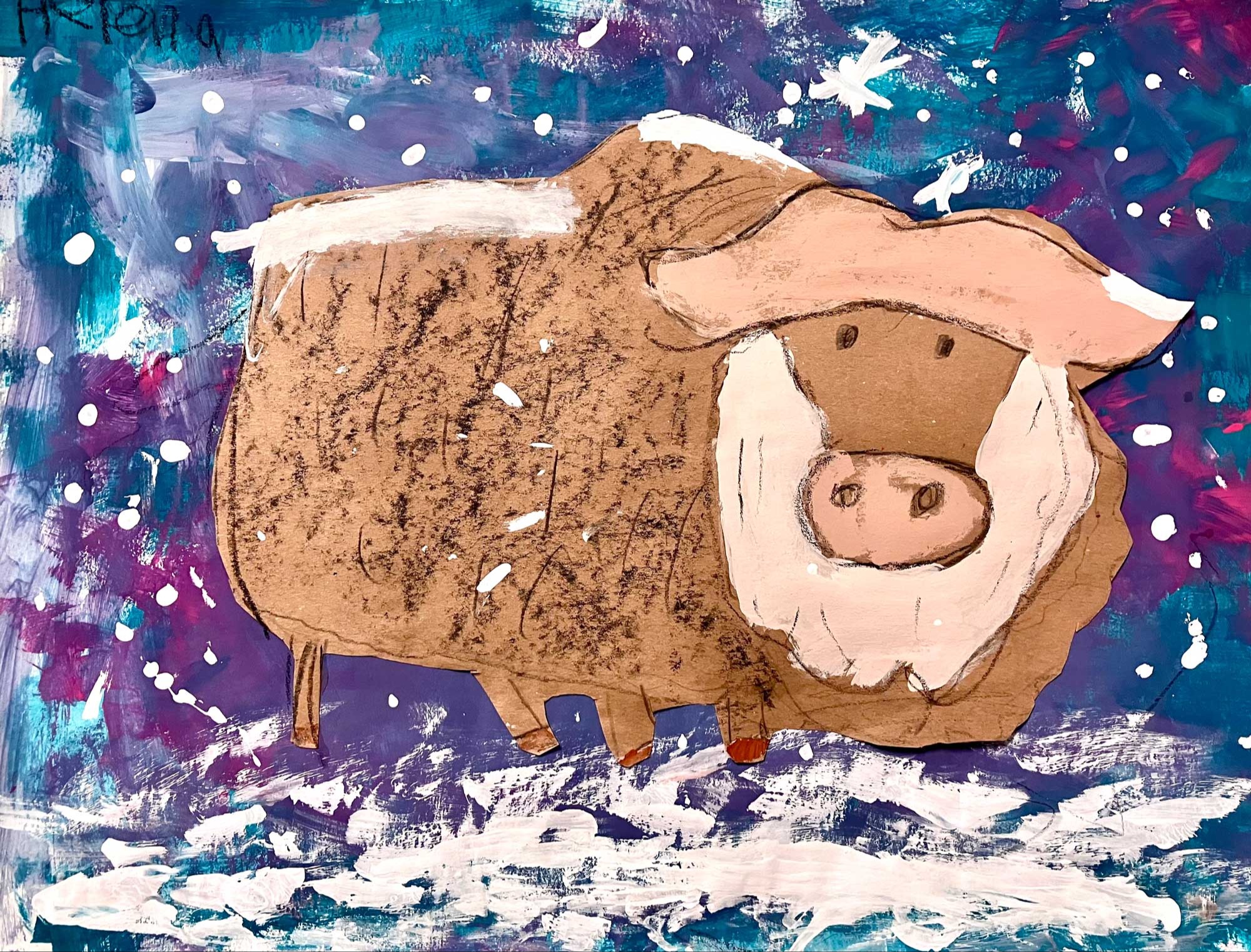 Musk Ox, Helena Baker, Kindergarten, YP