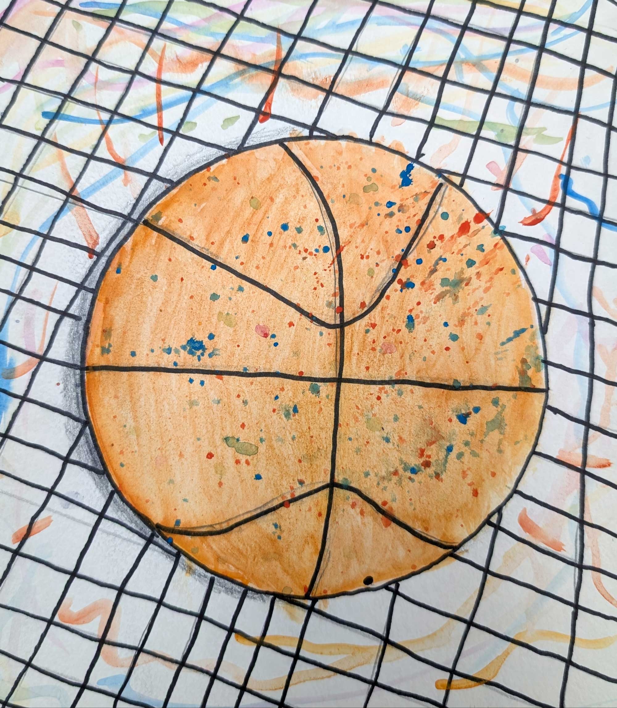 Basketball party, Sydney Campos, 4th grade, PVP