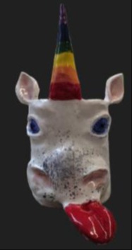 Rainbow Unicorn Mug, Kaydance Cadiente, 7th grade, 3D, DBM
