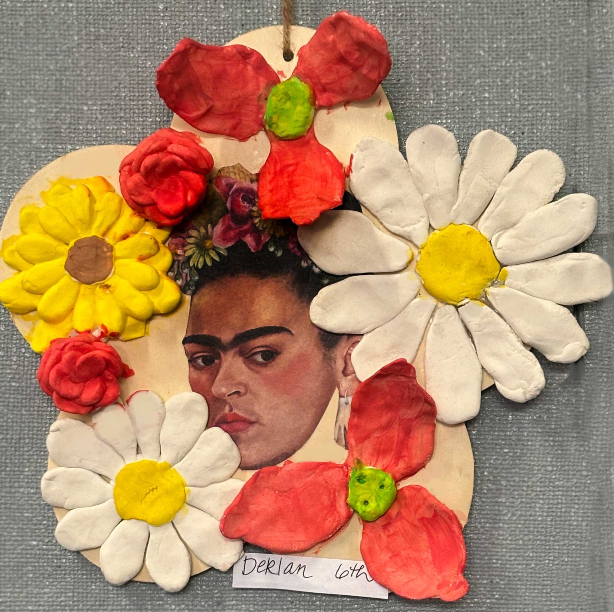 Fridas Flowers, Deklan Parrish, 6th grade, RHL