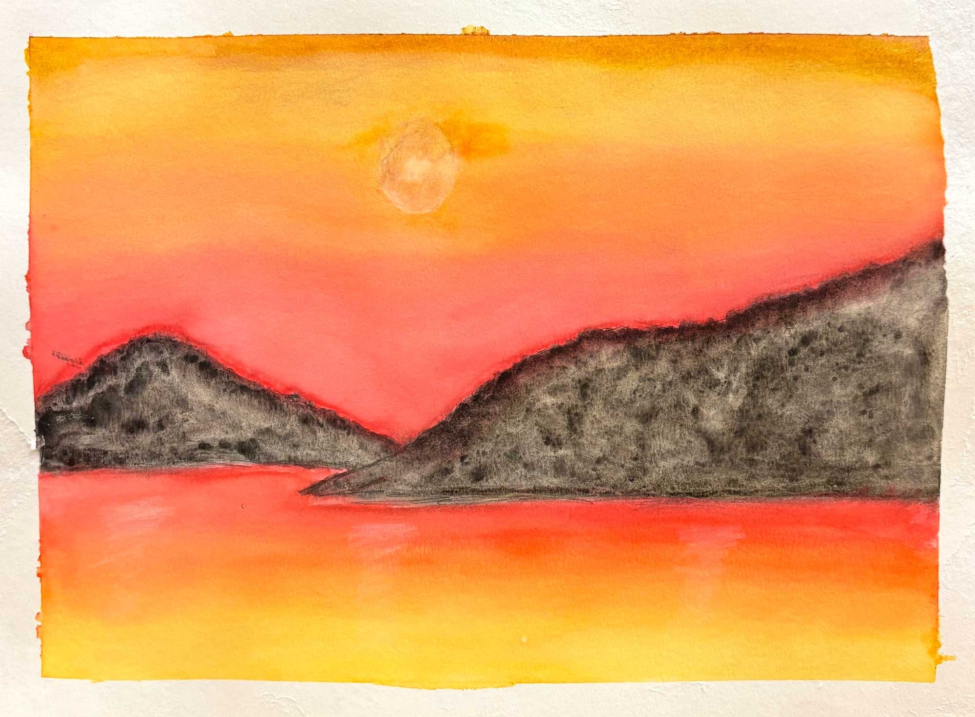 Peaceful Warmth, Jessica Mendoza Matias, 8th grade, CMS
