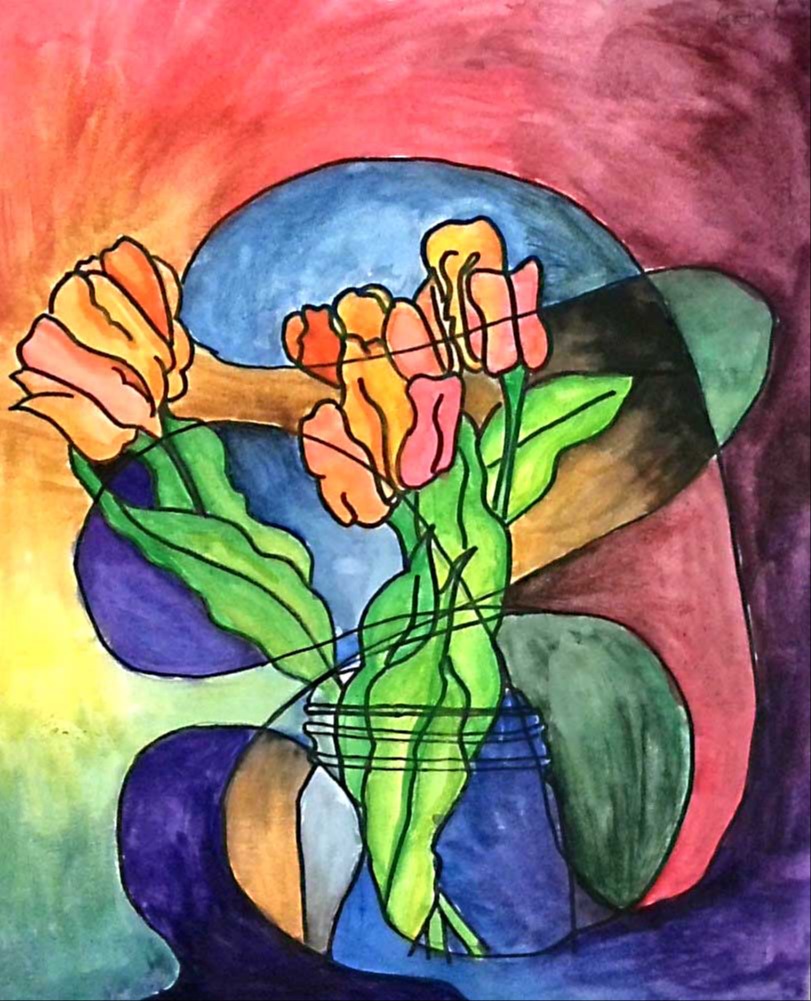 Tulips, Genevieve Caseday, 8th grade, DBM