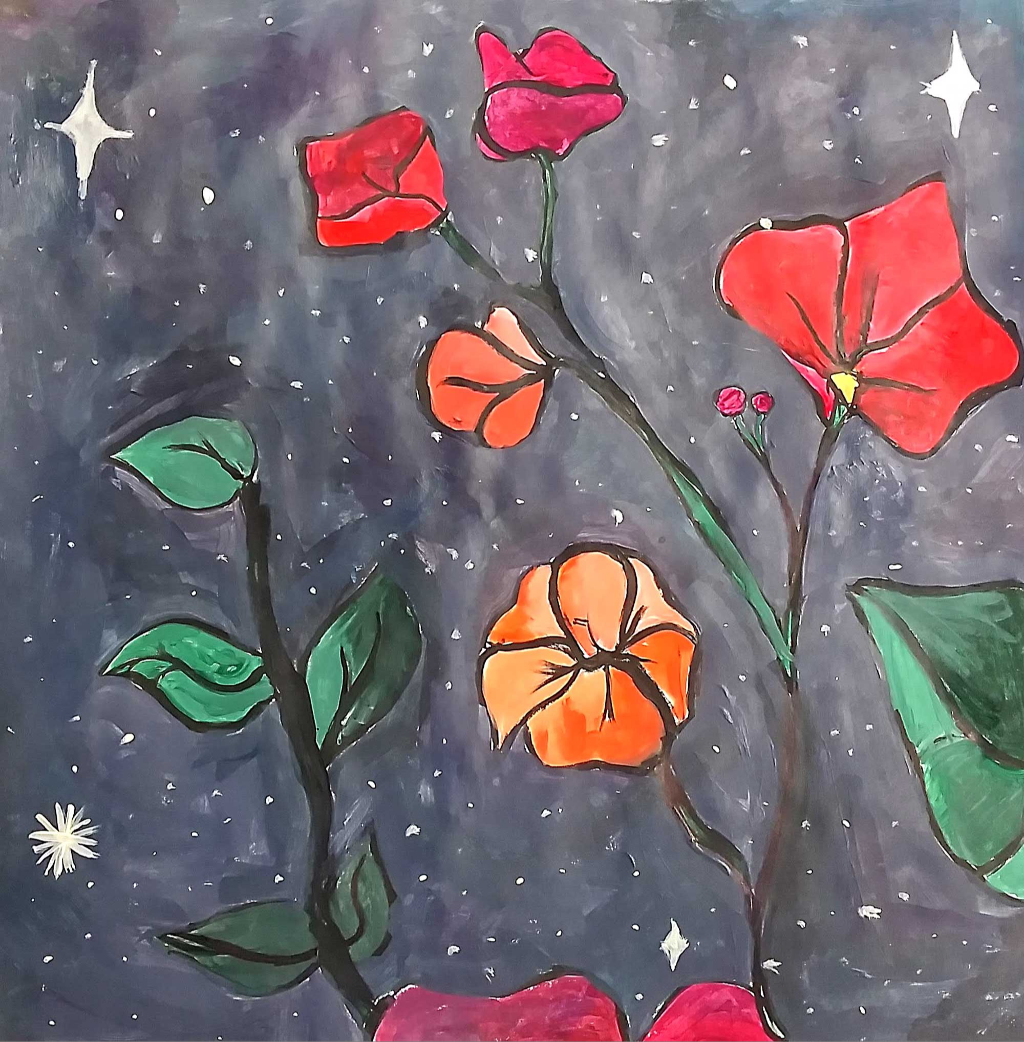 Midnight Blossoms, JennaLyn Eriksen, 6th grade, DBM