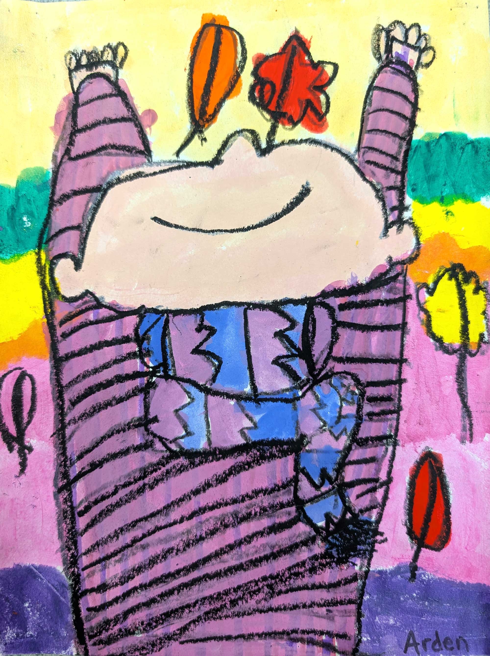 Autumn Leaves, Arden Pierce, 1st grade, PVP