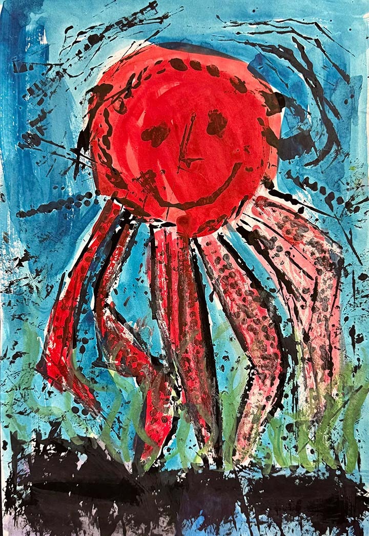 Under The Sea, Lily O'Bryan, 2nd grade, RHL