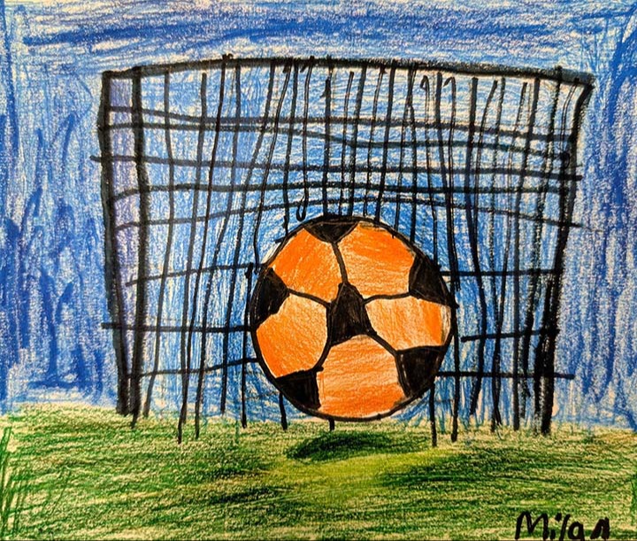 Goal, Milan Padilla Paz, 4th grade, PVP