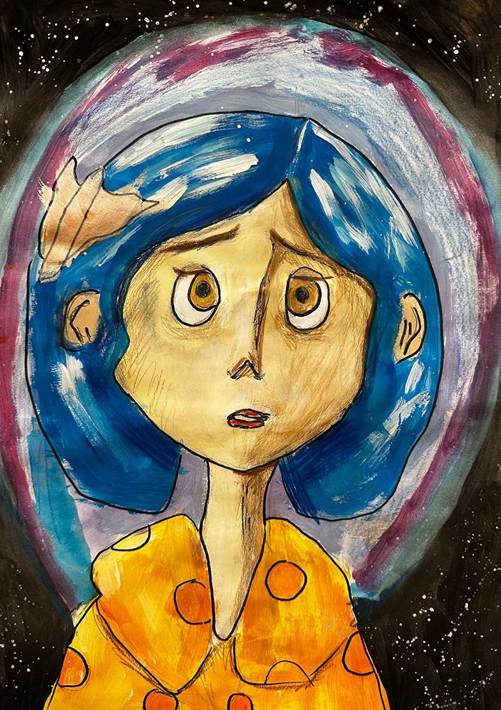 Coraline, Adelynn Roney, 8th grade, PVM-