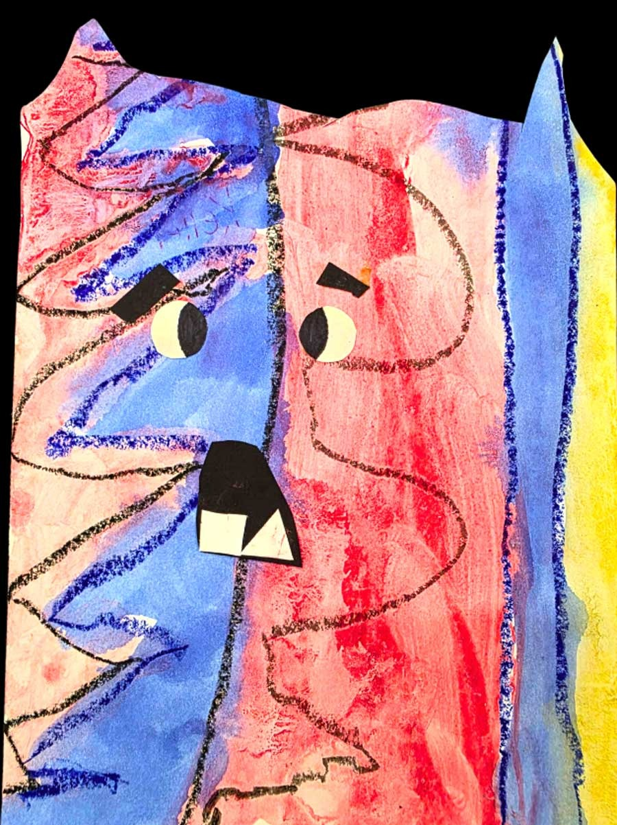 Crazy Line Monster, Kellen, Transitional Kindergarten, MGP