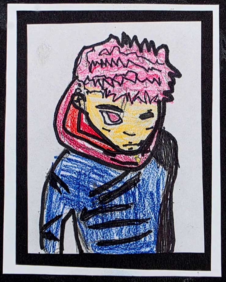 Anime Guy, Lakota Kuehl, 2nd grade, MGP