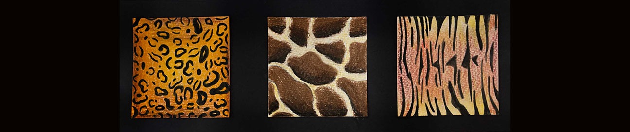 Animal Print Tryptic, Sasha Balanishku, 7th grade, LMS