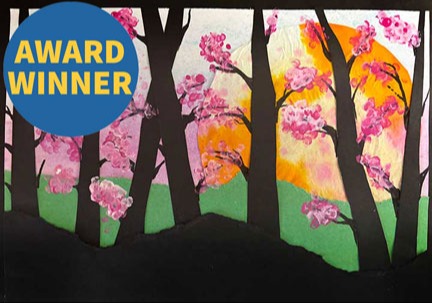 Spring Supermoon, Katelynn Anderson, 5th grade LMS