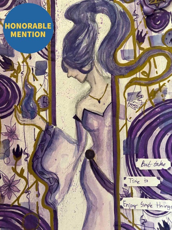 Favorite Color Purple, Vy Phan, 5th grade, LMS