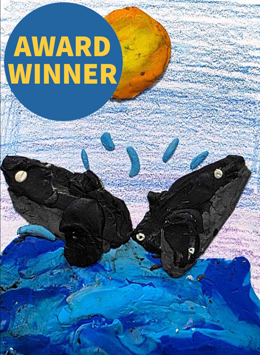 The Two Whales, Maya Junio, 4th grade, MGP