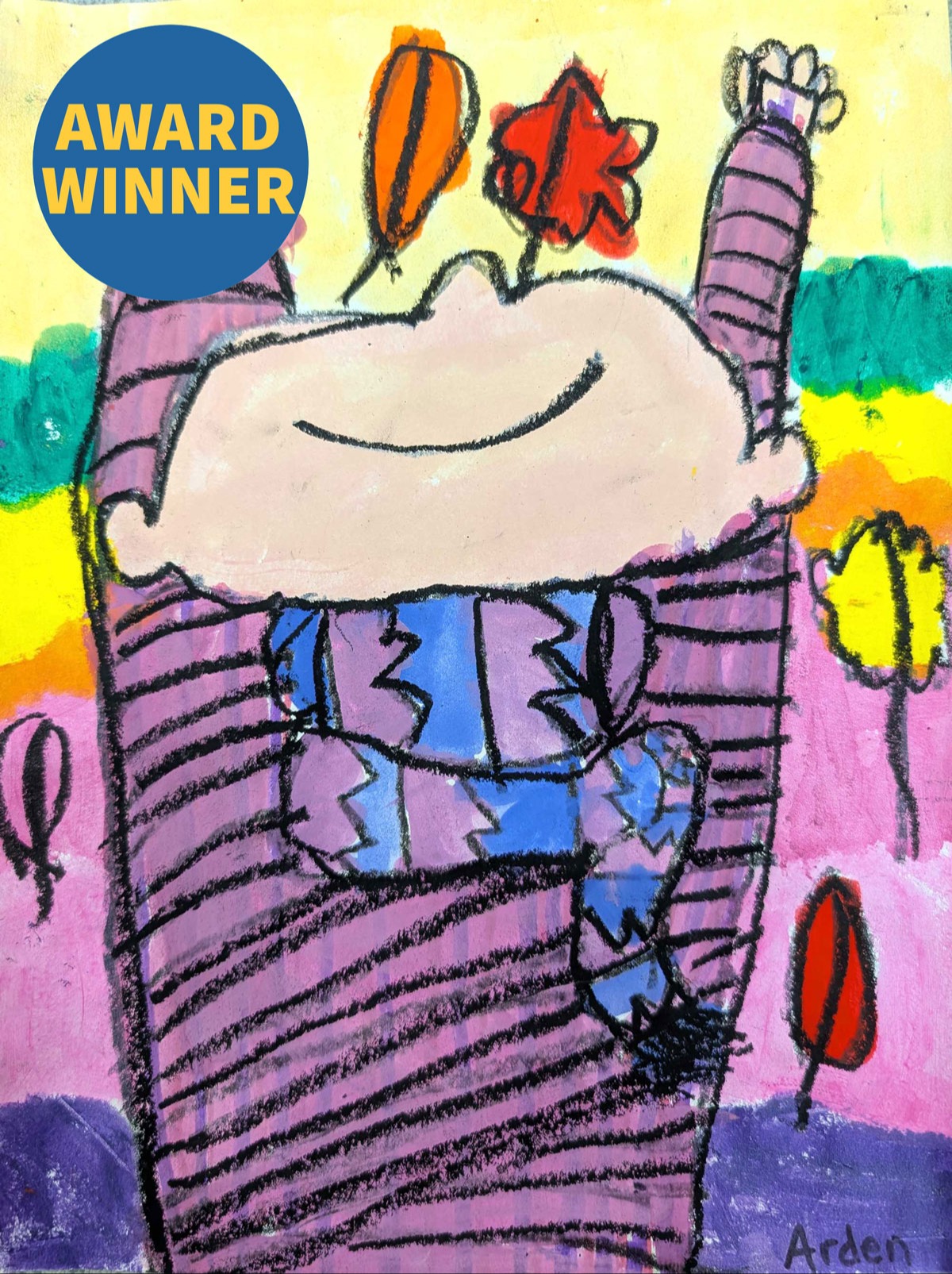 Autumn Leaves, Arden Pierce, 1st grade, PVP