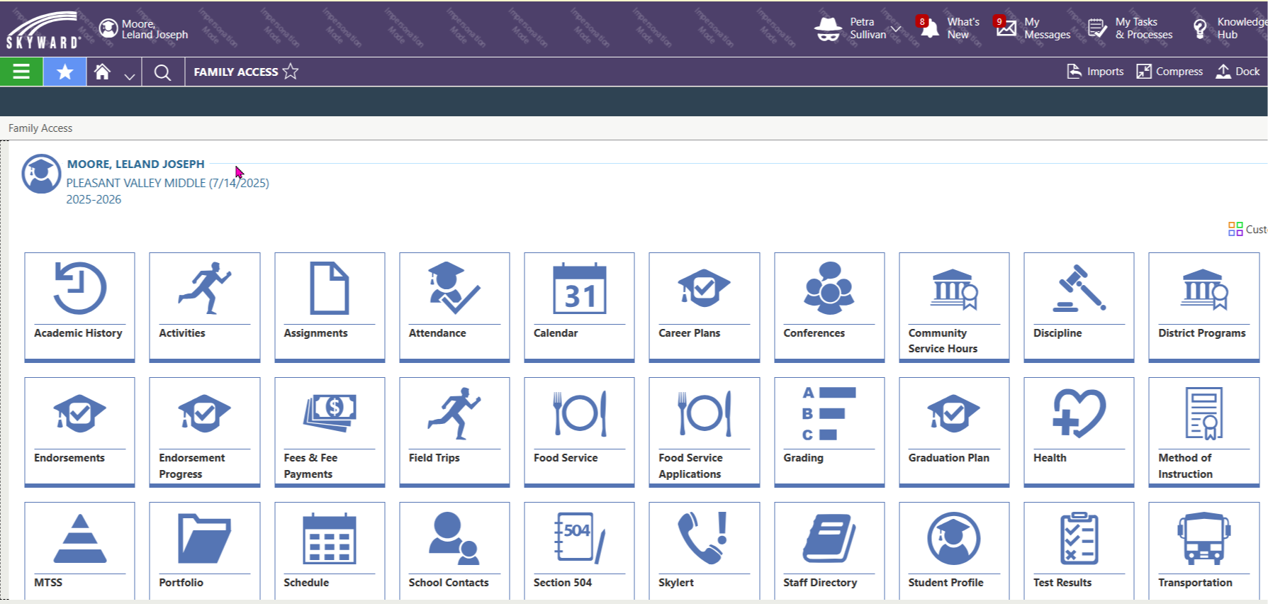 Screenshot of the Qmlativ interface