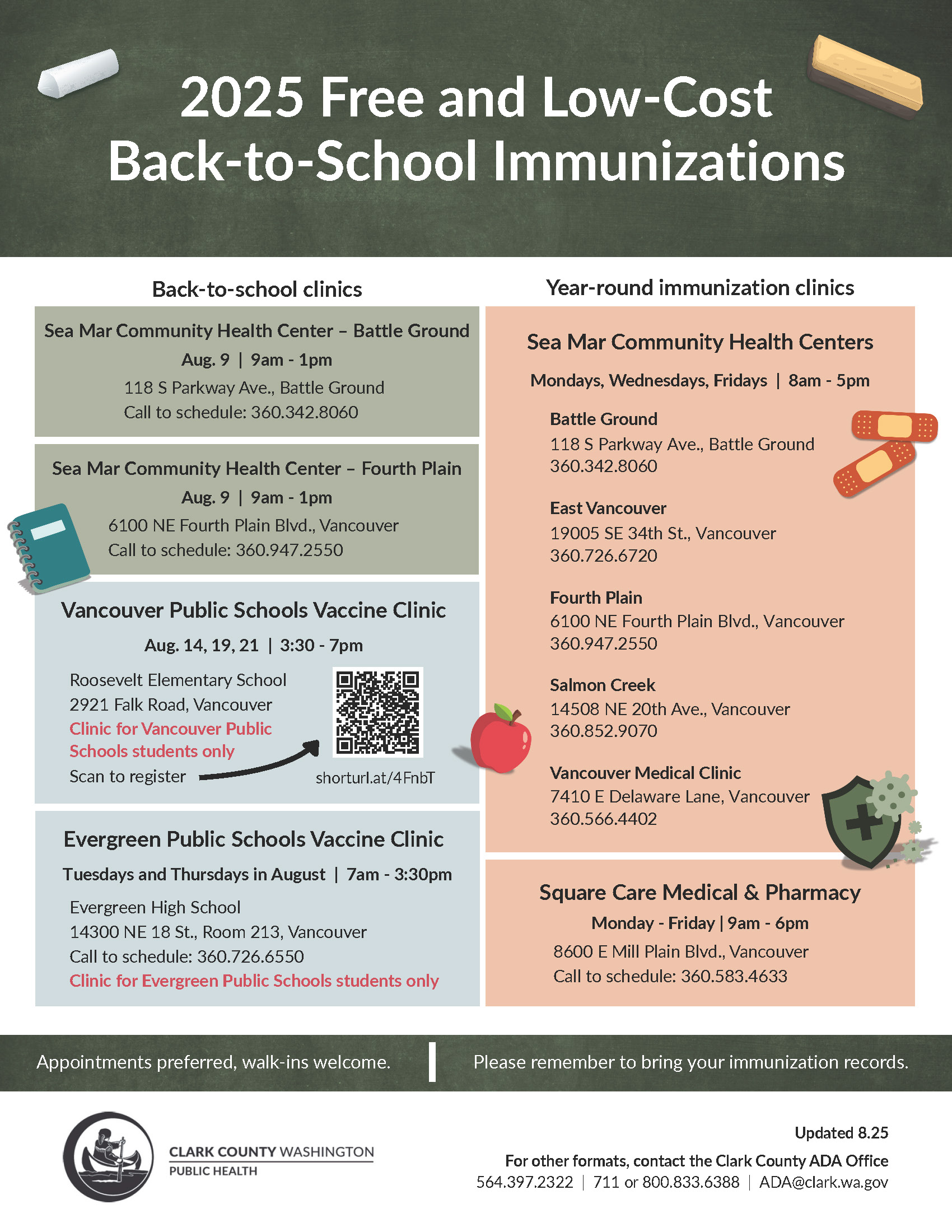 Immunization FAQ