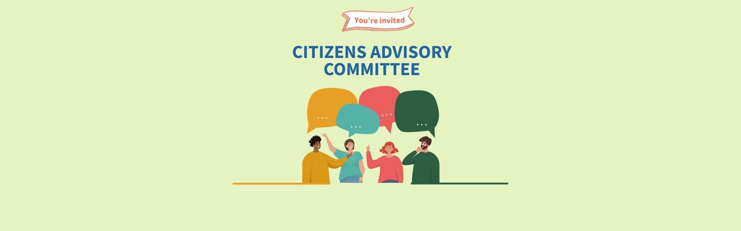 You're invited: Citizens Advisory Committee