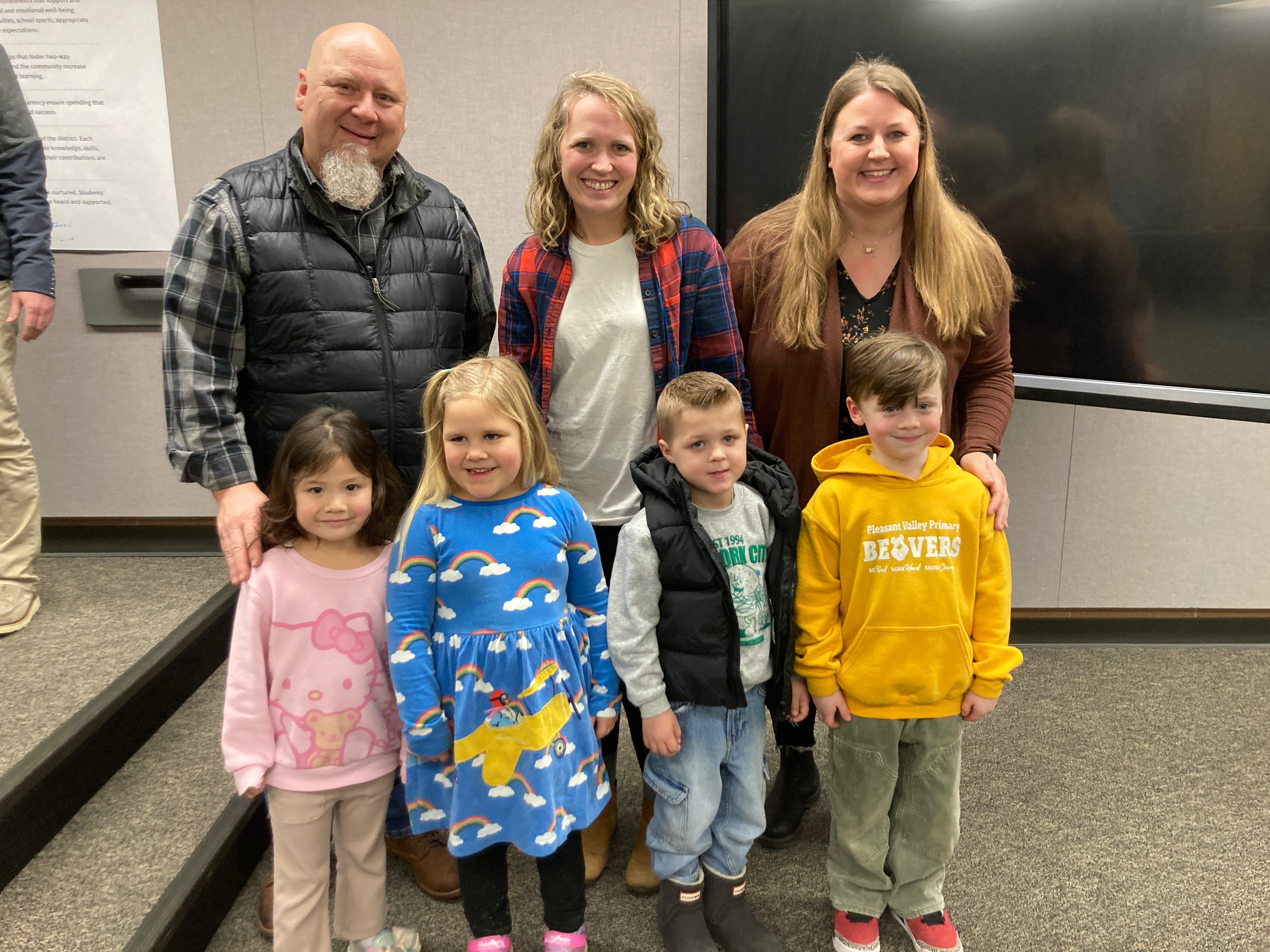 Transitional Kindergarten students and their teachers