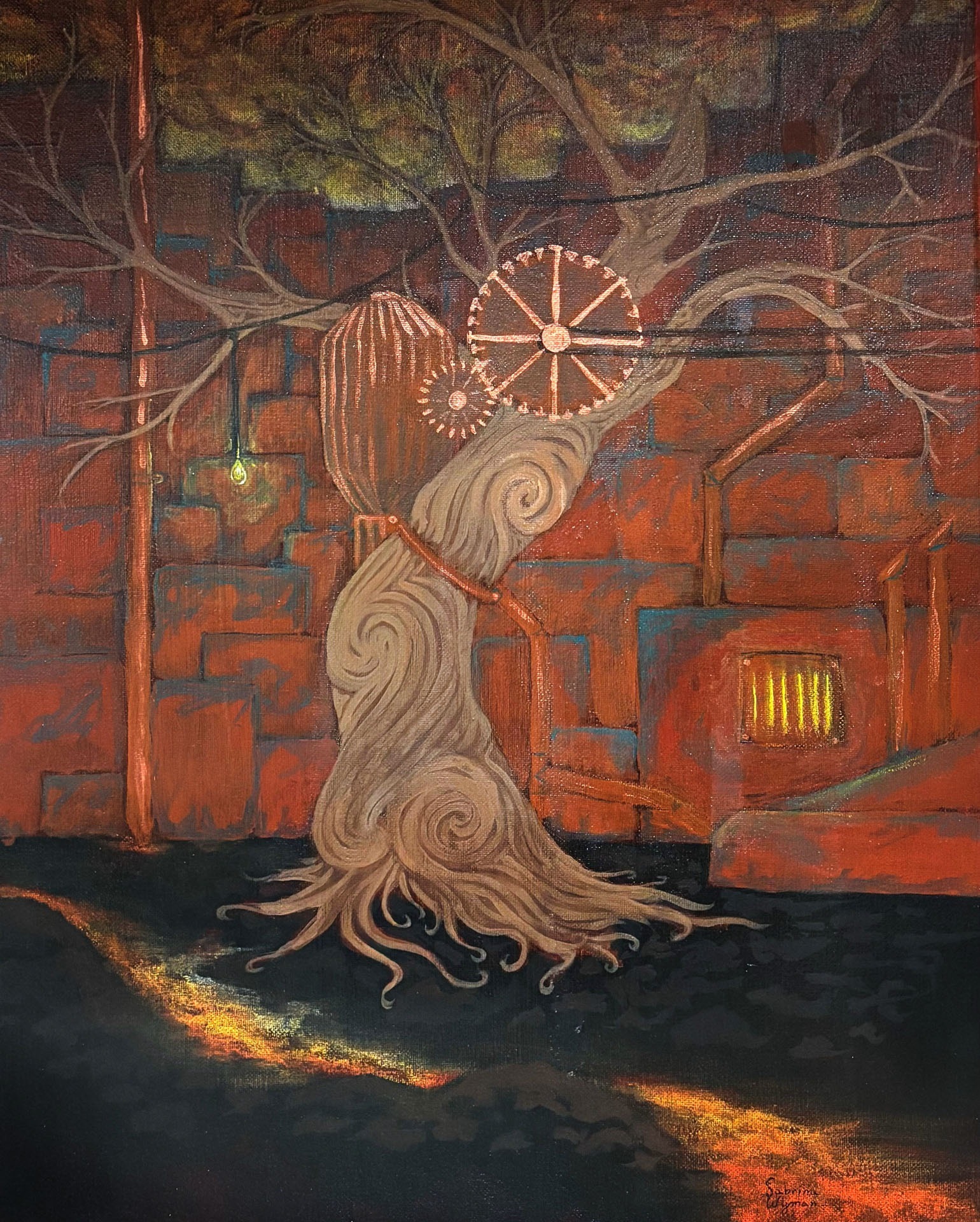 Sabrina Wyman, Steampunk Tree, 12th grade, PHS, teacher Robert Shadle